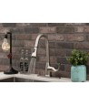 1 HANDLE PULL-DOWN SPRAYER KITCHEN FAUCET - 803 BRUSHED NICKEL
